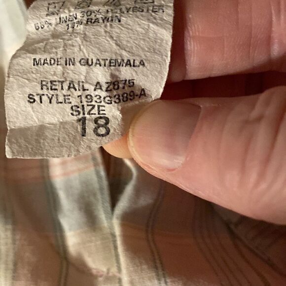 Vintage Country Club by Koret Shorts Size 18 - Picture 4 of 4